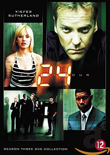 Couverture de 24 Heures chrono : L'Intégrale Saison 3 (24 épisodes) - Coffret Collector 7 DVD