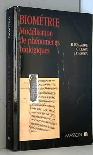 Biométrie, modélisation de phénomènes biologiques