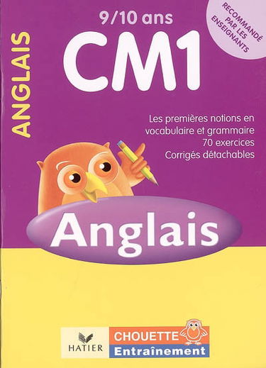 Anglais CM1, 9-10 ans
