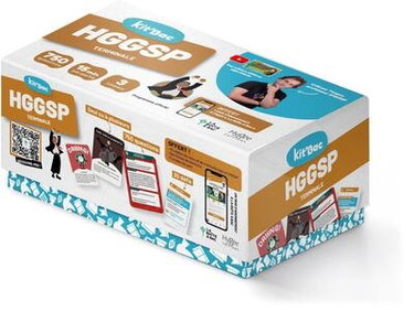 Couverture de Kit'bac HGGSP terminale : 750 questions, 15 min par session, 3 niveaux : programme officiel