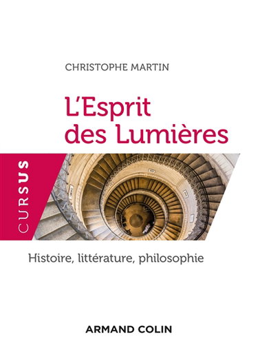 Couverture de L'esprit des Lumières : histoire, littérature, philosophie
