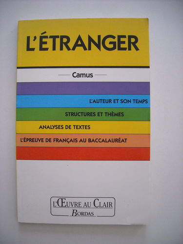 L'étranger, Camus