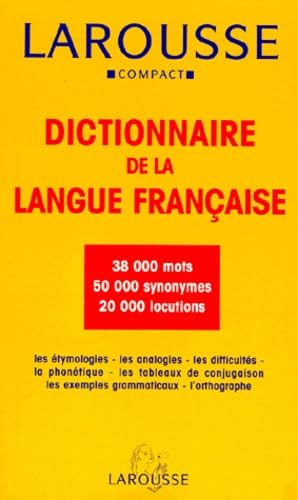 Larousse compact : dictionnaire de français