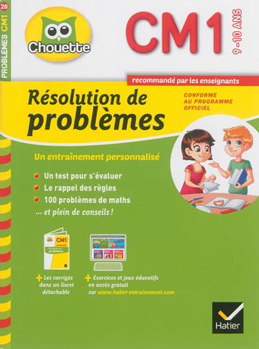 Résolution de problèmes CM1, 9-10 ans