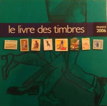 le livre des timbres France 2006