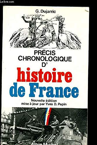Précis chronologique d'histoire de France