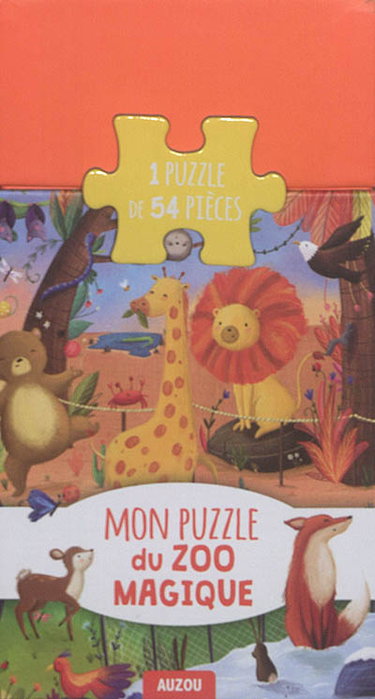 Couverture de Mon puzzle du zoo magique
