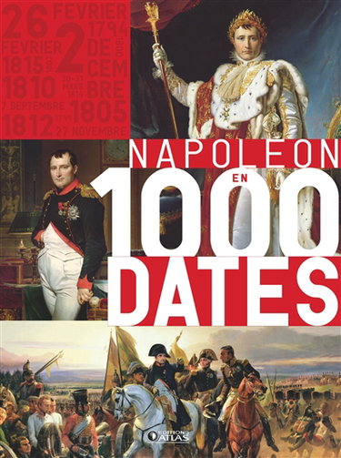 Couverture de Napoléon en 1.000 dates par Collectif