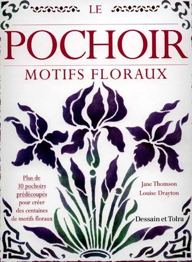 Le pochoir, motifs floraux