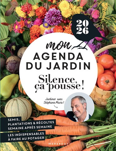 Couverture de Silence, ça pousse ! : mon agenda du jardin 2026