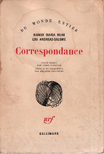 Couverture de Correspondance (Du monde entier)