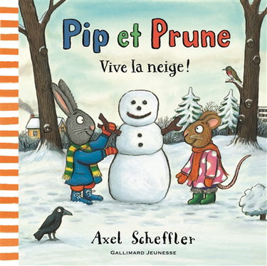 Couverture de Pip et Prune. Vive la neige !