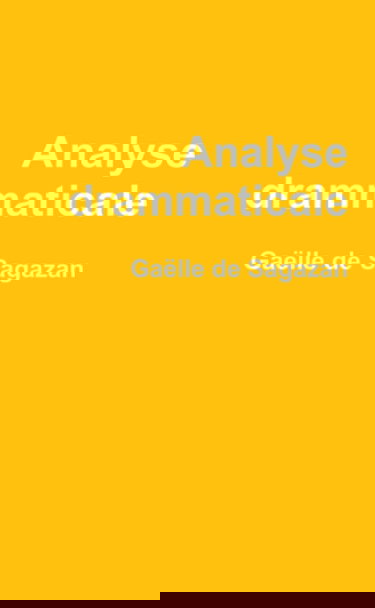 Analyse drammaticale