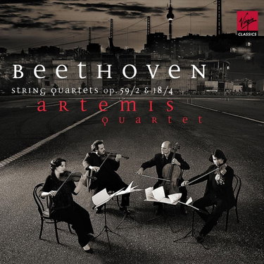 Couverture de Beethoven : Quatuors à cordes Op.18 n° 4 et Op. 59 n° 2