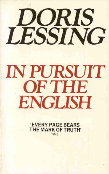 Couverture de In Pursuit of the English par Doris Lessing