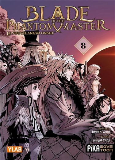 Couverture de Blade of the phantom master : le nouvel Angyo Onshi. Vol. 8