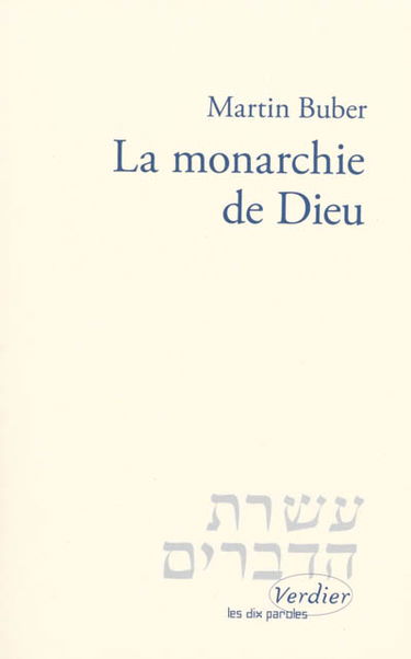 La monarchie de Dieu
