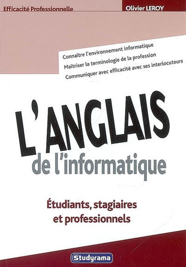 L'anglais de l'informatique : étudiants, stagiaires et professionnels