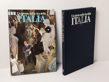 Couverture de Un giorno nella vita dell'Italia par VV.AA