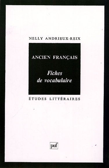 Ancien français, fiches de vocabulaire