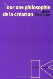 Pour une philosophie de la creation