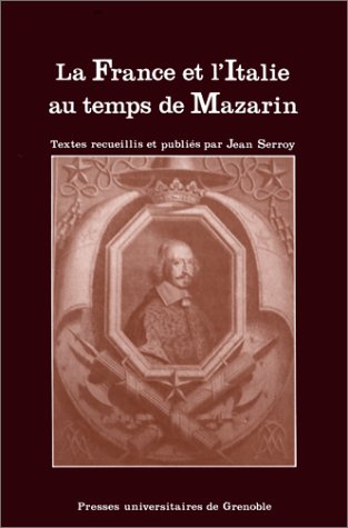 Couverture de La France et l'Italie du temps de Mazarin : actes