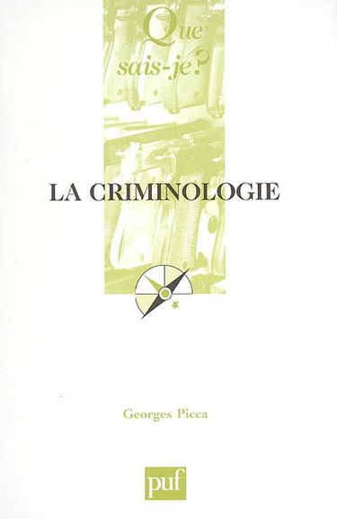 La criminologie