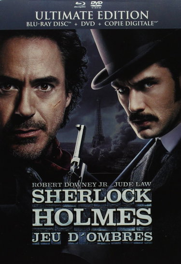 Couverture de Sherlock Holmes 2 : Jeu d'ombres [Ultimate Edition boîtier SteelBook-Combo Blu-Ray + DVD]