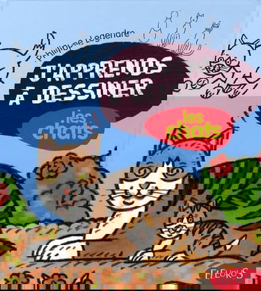 J'apprends à dessiner les chats + 2 transferts pour T-Shirt en cadeau