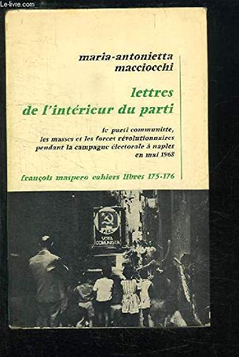 Couverture de Lettres de L''interieur du Parti