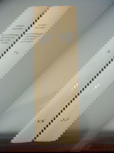 Dictionnaire historique des rues de Paris