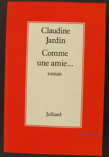 Comme une amie...