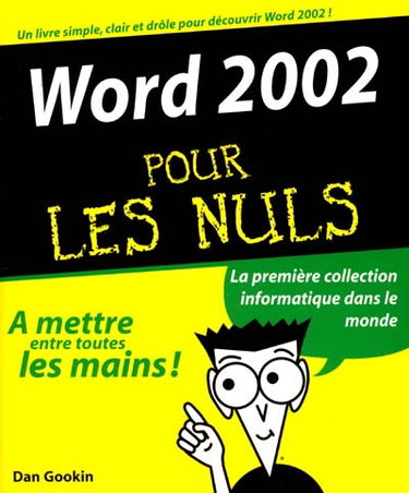 Word 2002 pour les nuls