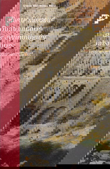 Dictionnaire des étymologies obscures