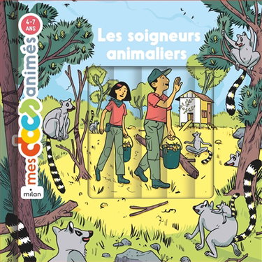 Couverture de Les soigneurs animaliers