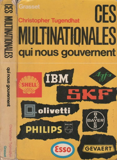 Couverture de Ces multinationales qui nous gouvernent