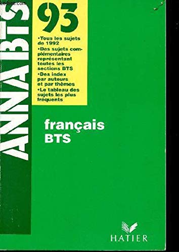 Francais Bts
