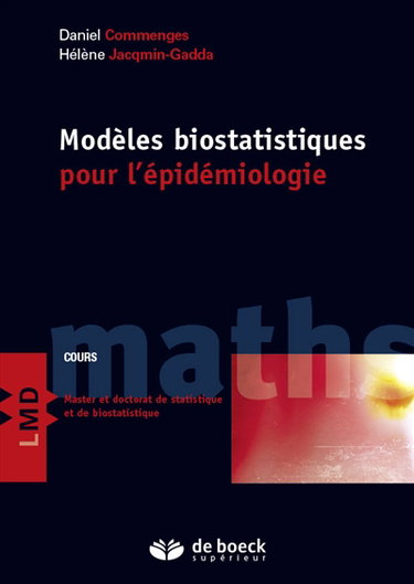Modèles biostatistiques pour l'épidémiologie : cours