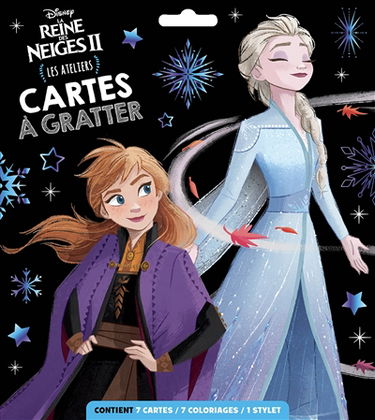 La reine des neiges II : cartes à gratter