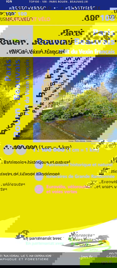 104 - Paris rouen beauvais pnr du vexin francais