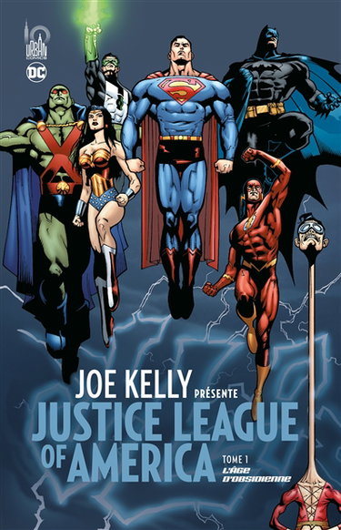 Couverture de Joe Kelly présente Justice league of America. Vol. 1. L'âge d'obsidienne