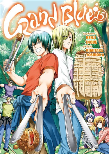 Couverture de Grand Blue. Vol. 15