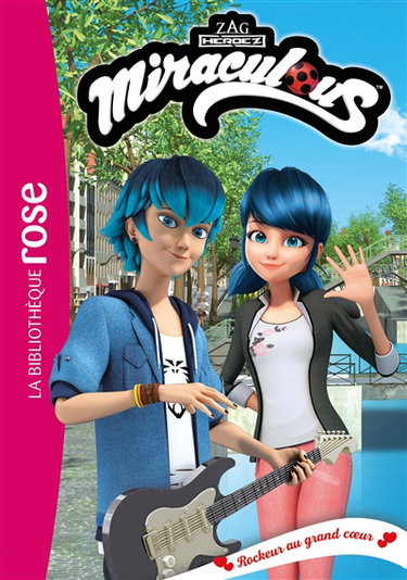 Couverture de Miraculous. Vol. 50. Rockeur au grand coeur par Catherine Kalengula