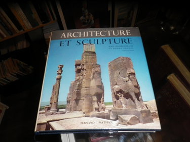 Couverture de ARCHITECTURE ET SCULPTURE DES ORIGINES A NOS JOURS.TOME 1.L'ART ANTIQUE.