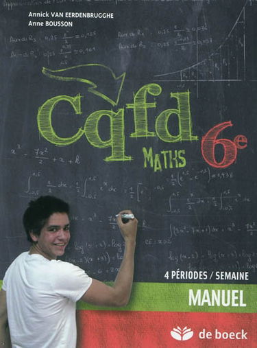 CQFD maths 6e : manuel