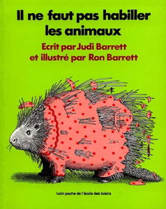 Il ne faut pas habiller les animaux