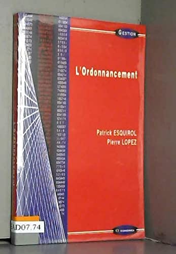 L'ordonnancement