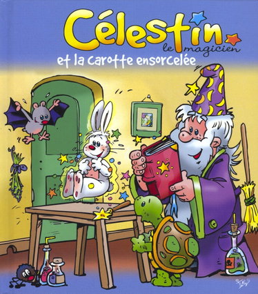 Couverture de Célestin le magicien - baguette