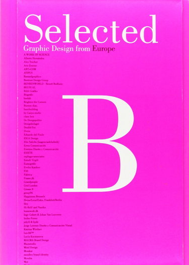 Couverture de Selected B: Graphic Design from Europe
