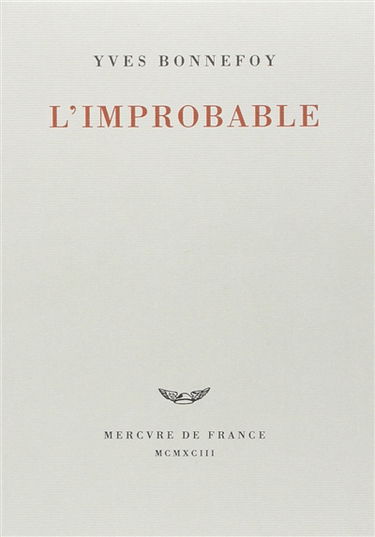L'improbable. Un rêve fait à Mantoue